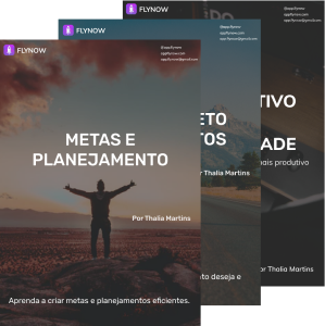 COMBO: Ebooks Produtividade + Hábitos + Metas e Planejamentos